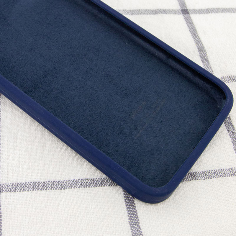 Чехол Silicone Case Square Full Camera Protective (AA) для Apple iPhone 11 (6.1) | Микрофибра на картинке №3