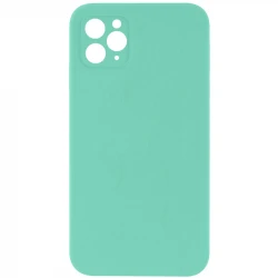 Чохол Silicone Case Square Full Camera Protective (AA) NOLOGO для Apple iPhone 11 Pro Max (6.5")