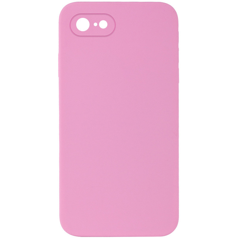Чехол Silicone Case Square Full Camera Protective (AA) для Apple iPhone 6/6s (4.7) | Микрофибра на картинке №1