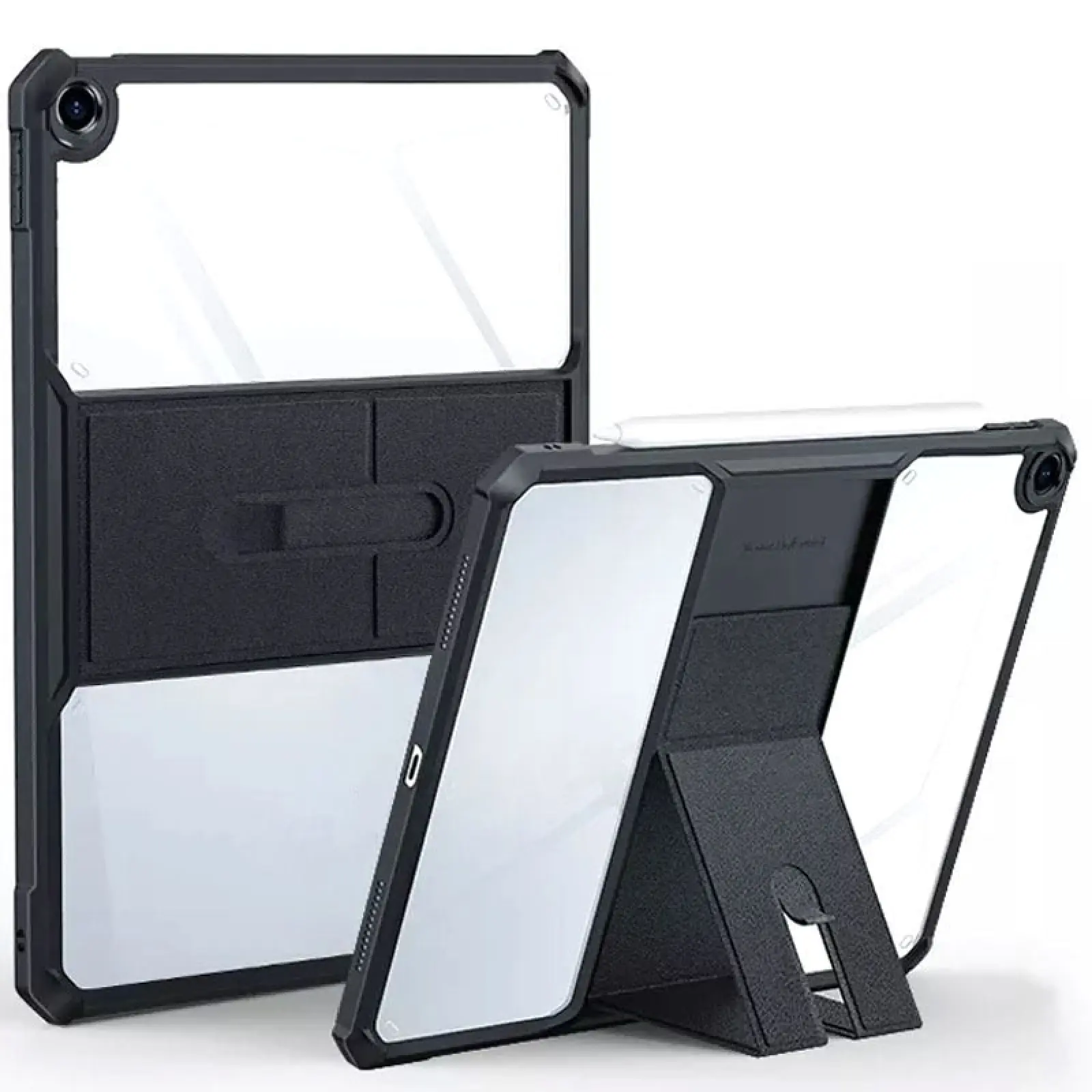 TPU+PC чехол Xundd Stand c усиленными углами для Samsung Galaxy Tab A11 (8.7''), Черный 1, TPU+PC, купить оптом с доставкой