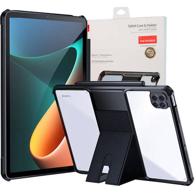 TPU+PC чохол Xundd Stand c посиленими кутами для Xiaomi Pad 8 / Pad 8 Pro (11.2"), Чорний, TPU+PC, купити оптом з доставкою