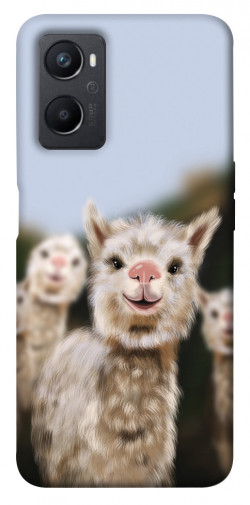Чехол itsPrint Funny llamas для Oppo A96