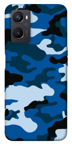 Чехол itsPrint Синий камуфляж 3 для Oppo A96