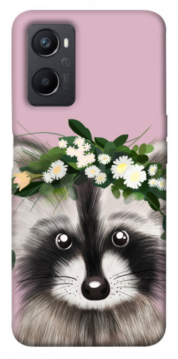 Чехол itsPrint Raccoon in flowers для Oppo A96