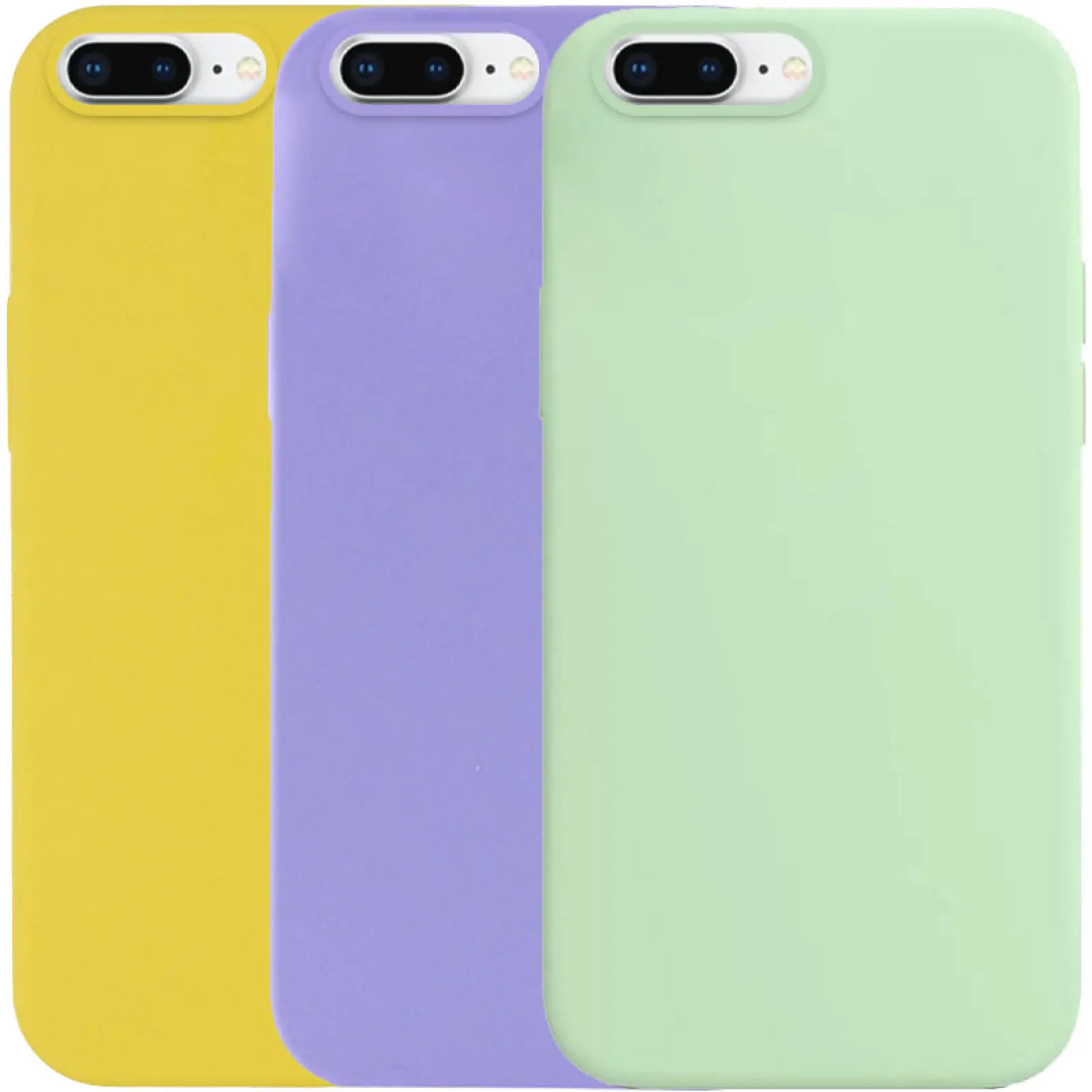 Чехол Silk Full Protective (AA) NO LOGO для Apple iPhone 7 plus / 8 plus (5.5"), Силикон, купить оптом с доставкой