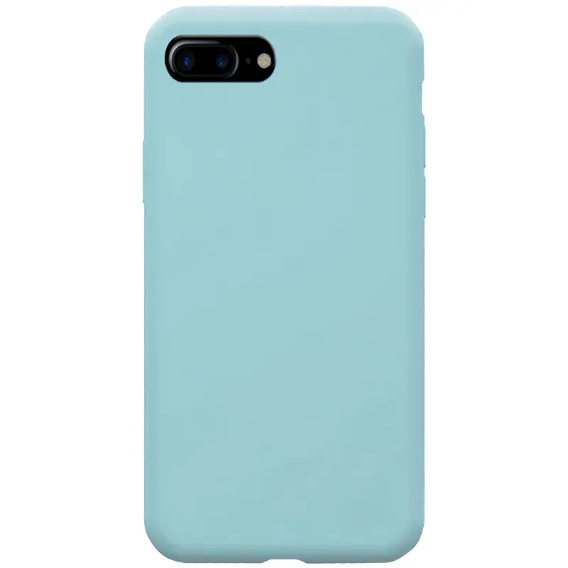 Чехол Silk Full Protective (AA) NO LOGO для Apple iPhone 7 plus / 8 plus (5.5"), Бирюзовый / Turquoise, Силикон, купить оптом с доставкой