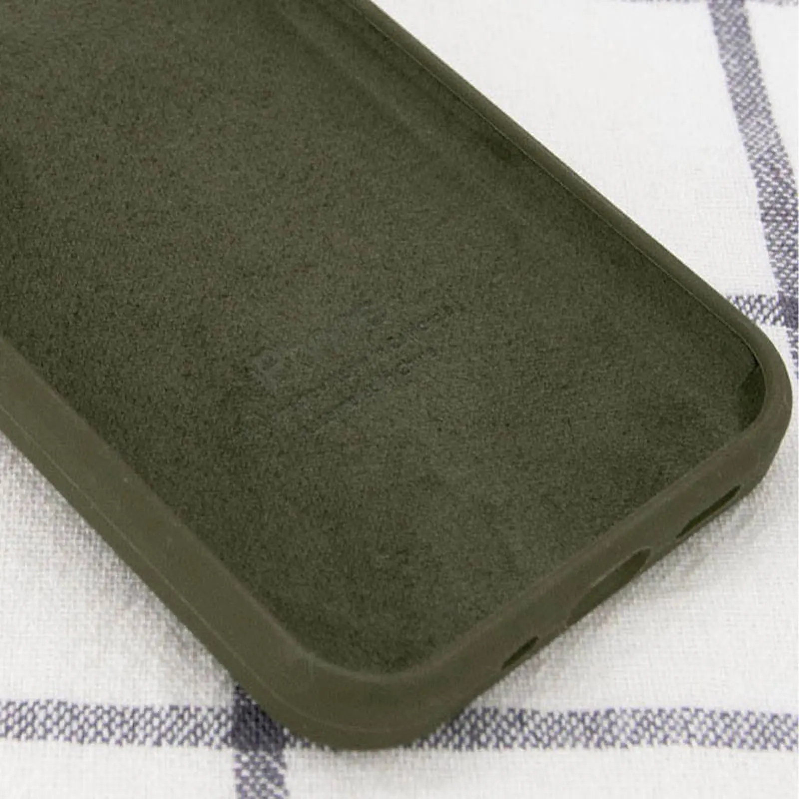 Чохол Silk Full Protective (AA) NO LOGO для Apple iPhone 7 plus / 8 plus (5.5"), Зелений / Dark Olive 1, Силікон, купити оптом з доставкою