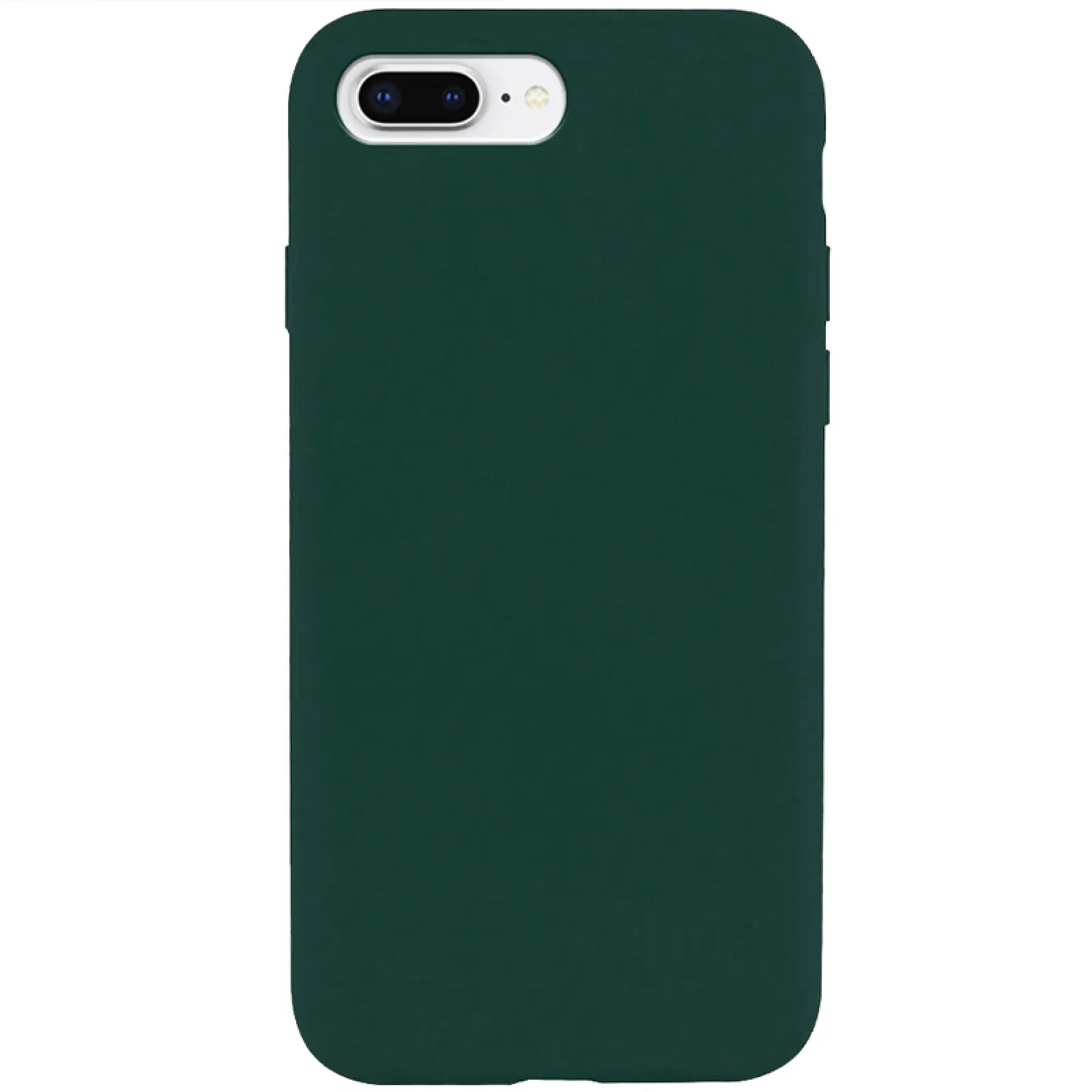 Чехол Silk Full Protective (AA) NO LOGO для Apple iPhone 7 plus / 8 plus (5.5"), Зеленый / Forest green, Силикон, купить оптом с доставкой