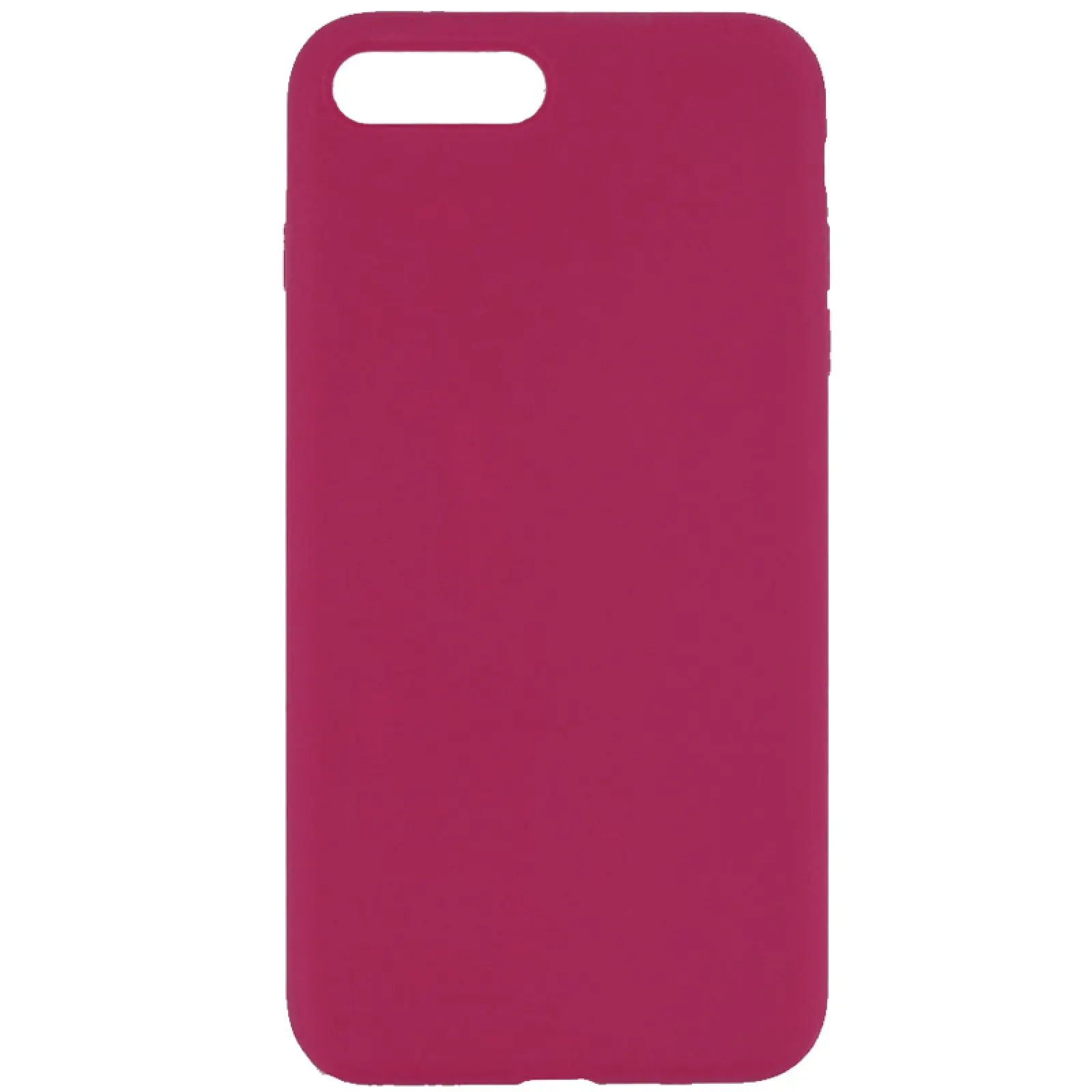 Чехол Silk Full Protective (AA) NO LOGO для Apple iPhone 7 plus / 8 plus (5.5"), Красный / Rose Red, Силикон, купить оптом с доставкой