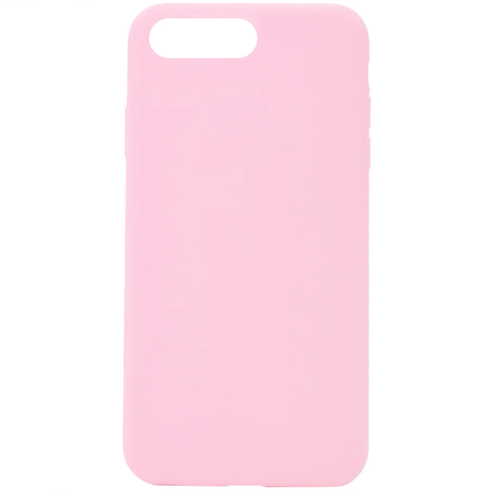 Чехол Silk Full Protective (AA) NO LOGO для Apple iPhone 7 plus / 8 plus (5.5"), Розовый / Light pink, Силикон, купить оптом с доставкой