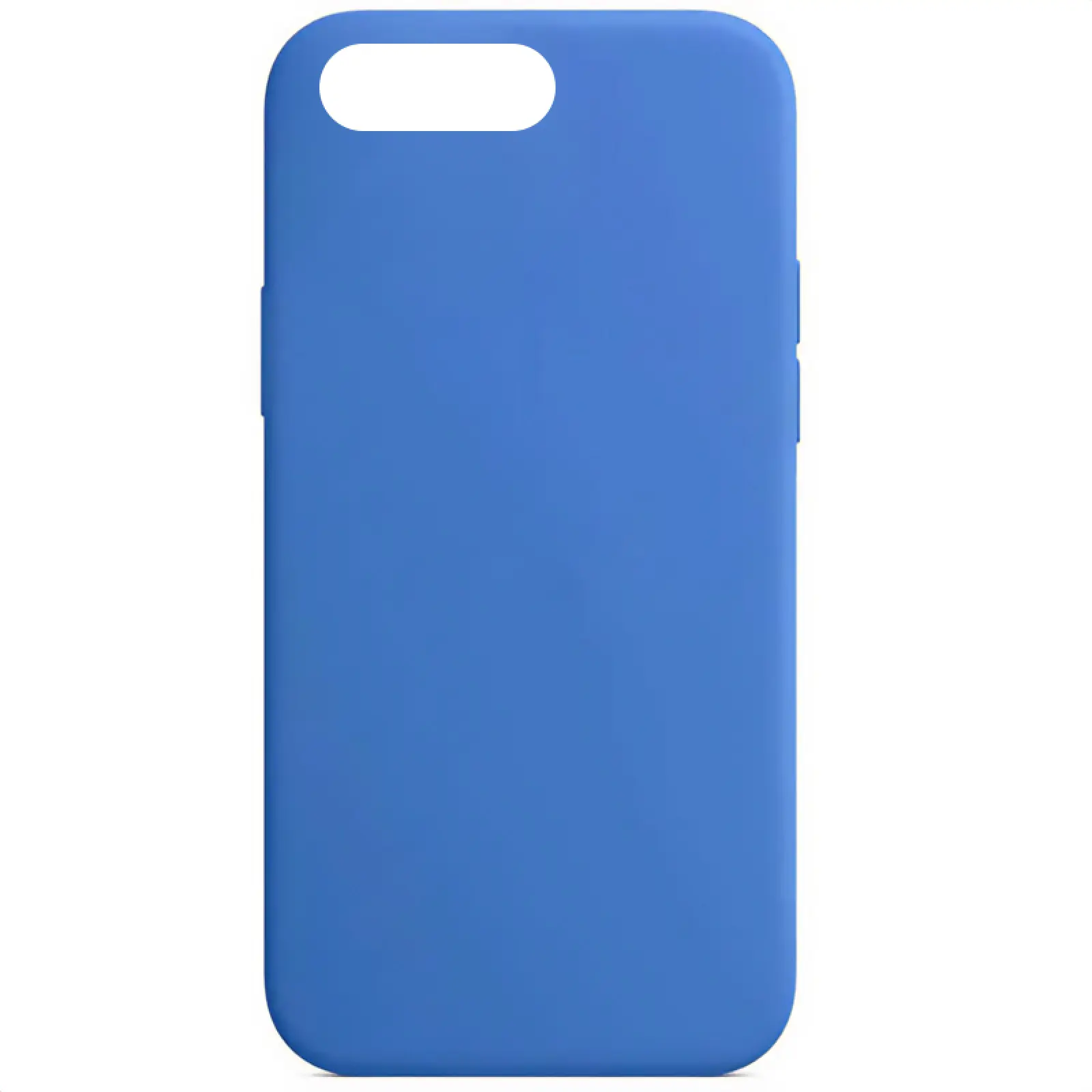 Чехол Silk Full Protective (AA) NO LOGO для Apple iPhone 7 plus / 8 plus (5.5"), Синий / Capri Blue, Силикон, купить оптом с доставкой