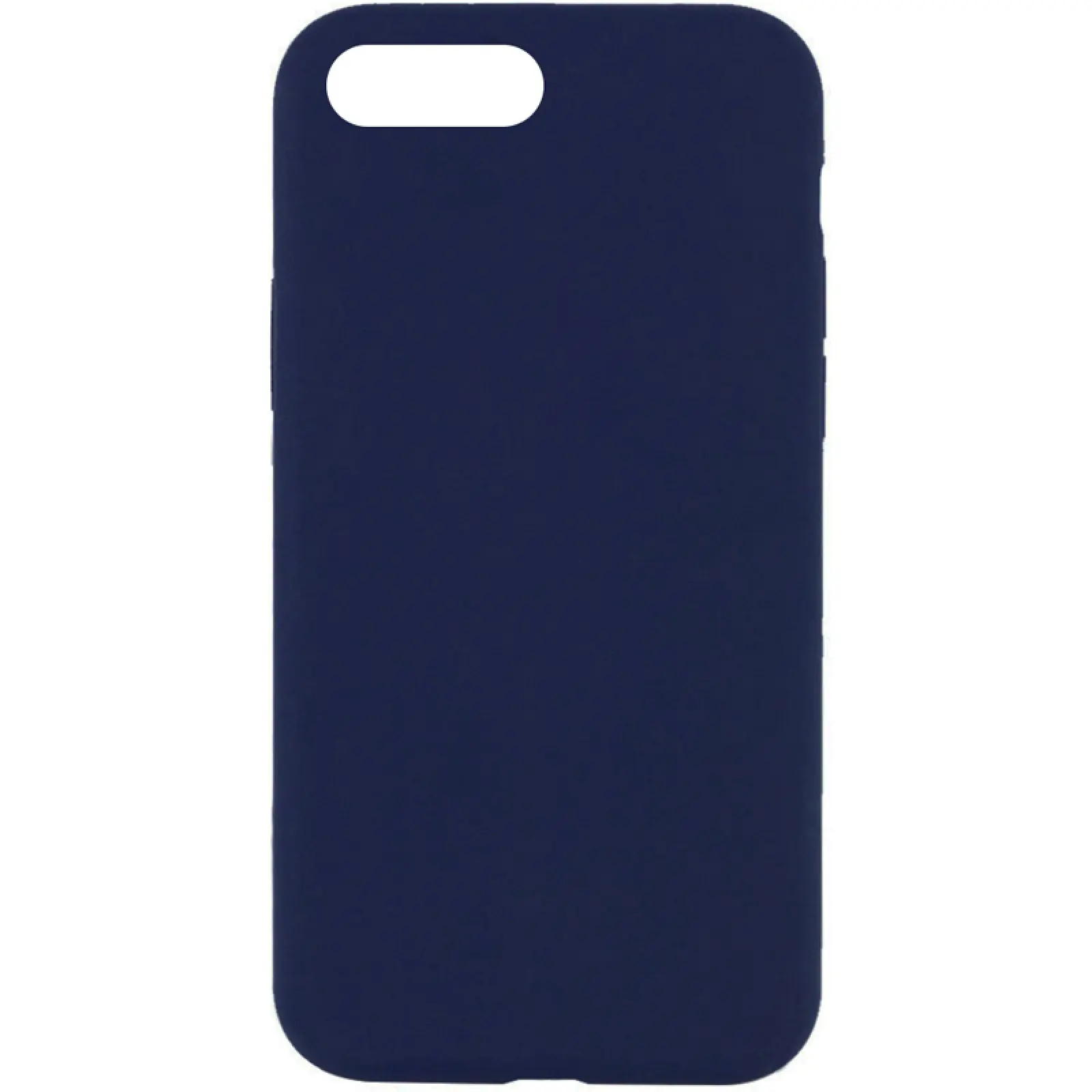 Чехол Silk Full Protective (AA) NO LOGO для Apple iPhone 7 plus / 8 plus (5.5"), Синий / Deep navy, Силикон, купить оптом с доставкой