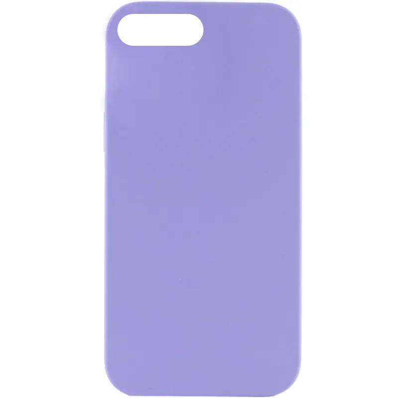 Чехол Silk Full Protective (AA) NO LOGO для Apple iPhone 7 plus / 8 plus (5.5"), Сиреневый / Dasheen, Силикон, купить оптом с доставкой