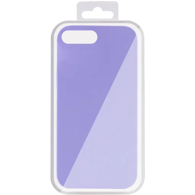 Чехол Silk Full Protective (AA) NO LOGO для Apple iPhone 7 plus / 8 plus (5.5"), Сиреневый / Dasheen 2, Силикон, купить оптом с доставкой