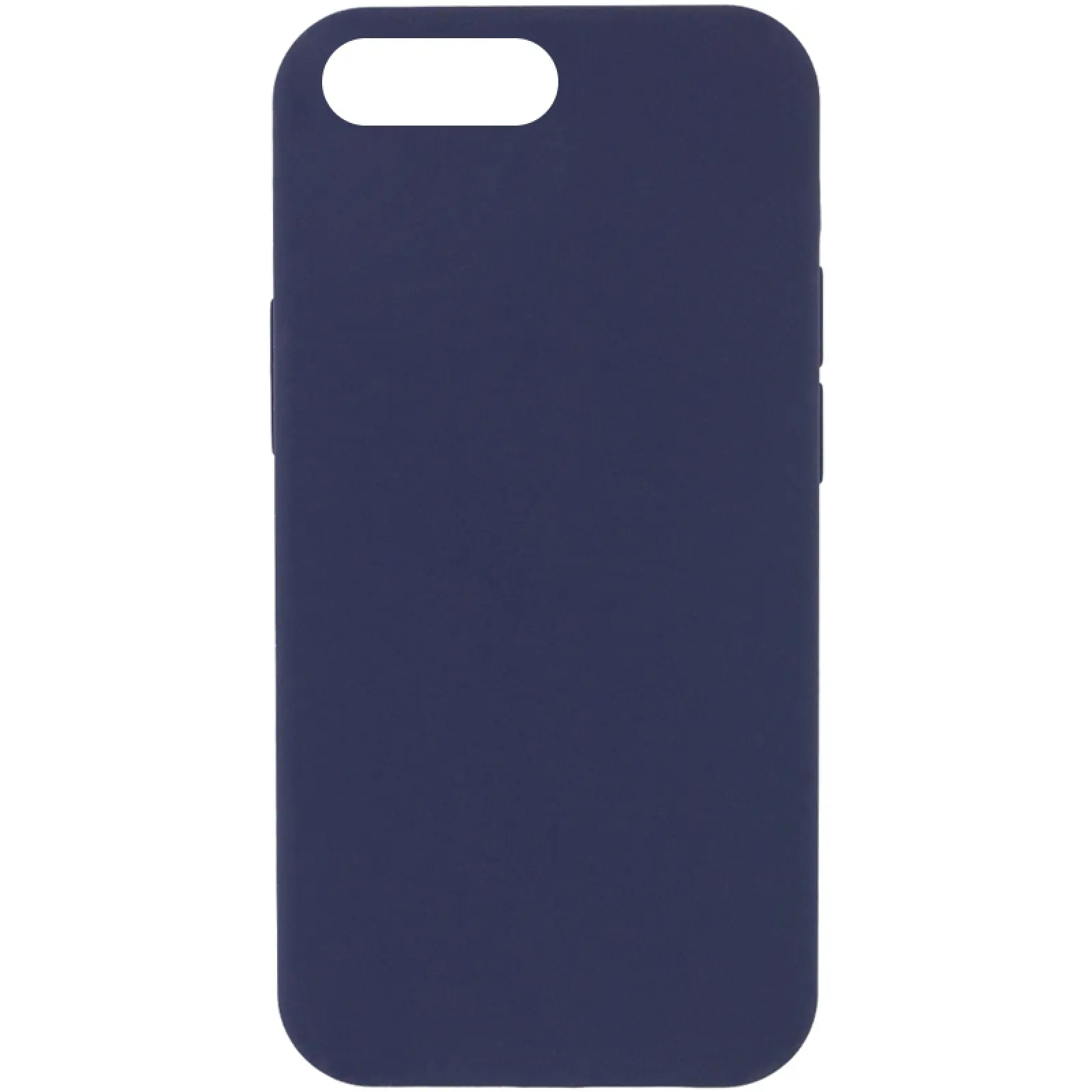 Чехол Silk Full Protective (AA) NO LOGO для Apple iPhone 7 plus / 8 plus (5.5"), Темно-синий / Midnight blue, Силикон, купить оптом с доставкой
