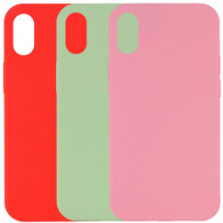 Чохол Silicone Case Full Protective (AA) NO LOGO для Apple iPhone X / XS (5.8")