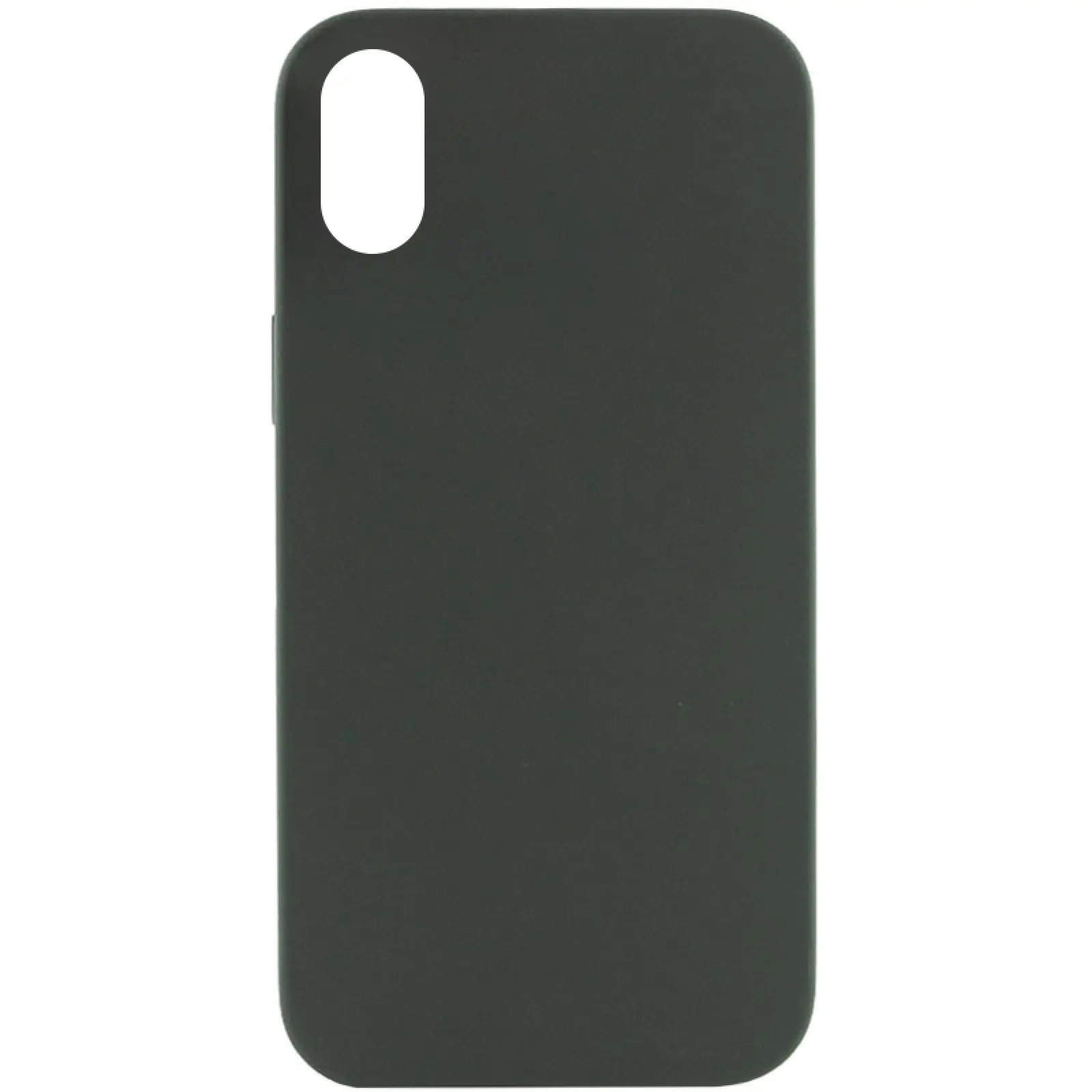 Чехол Silk Full Protective (AA) NO LOGO для Apple iPhone X / XS (5.8"), Зеленый / Cyprus Green, Силикон, купить оптом с доставкой