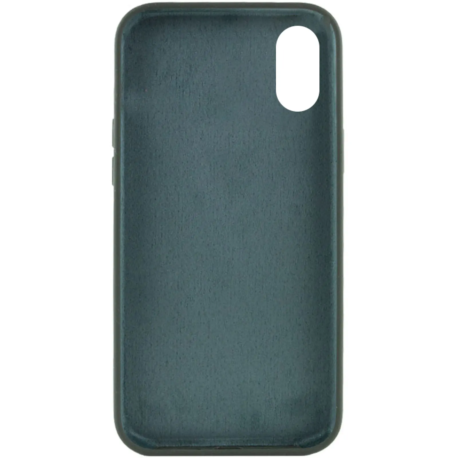 Чехол Silk Full Protective (AA) NO LOGO для Apple iPhone X / XS (5.8"), Зеленый / Cyprus Green 1, Силикон, купить оптом с доставкой