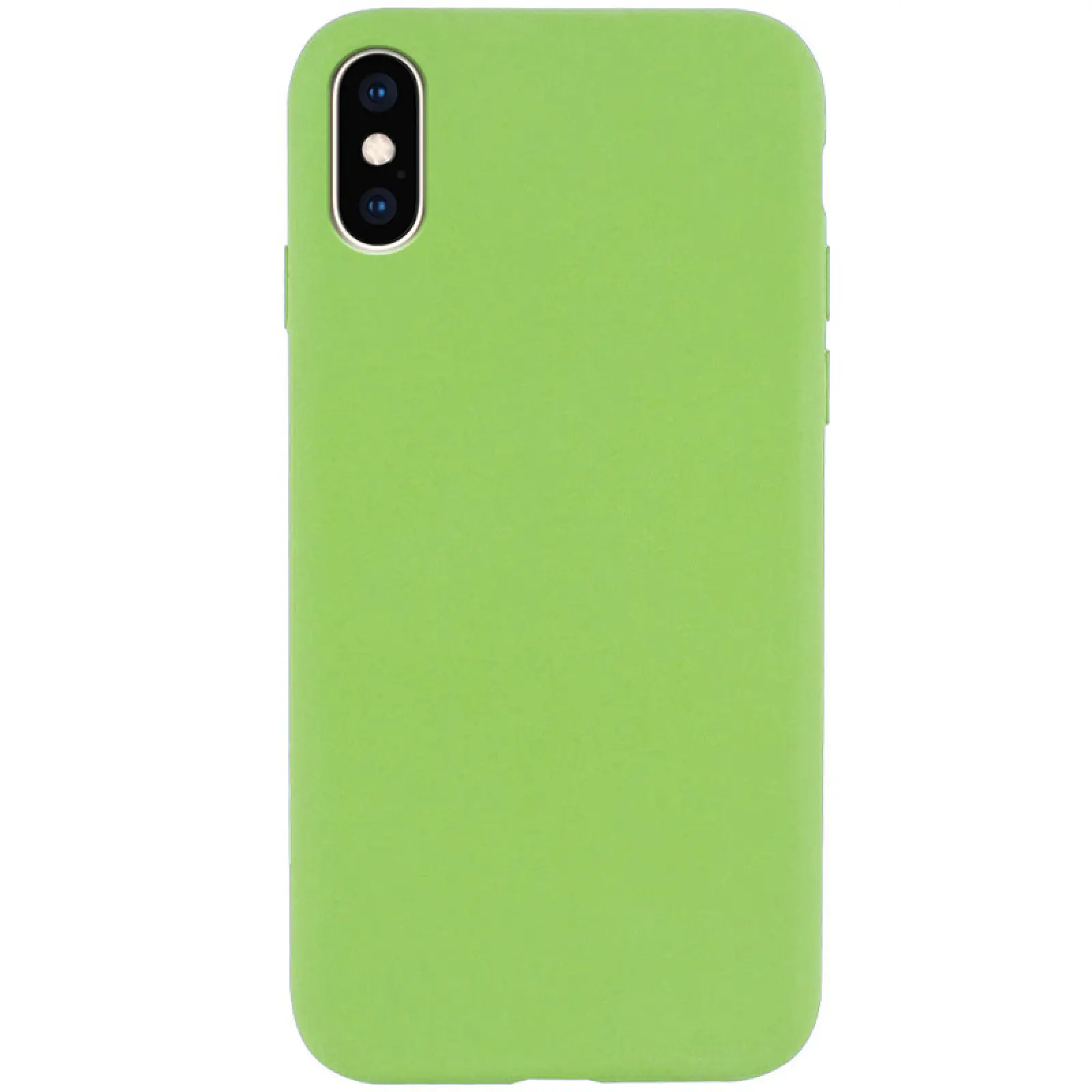 Чехол Silicone Case Full Protective (AA) NO LOGO для Apple iPhone X / XS (5.8"), Мятный / Mint, Силикон, купить оптом с доставкой