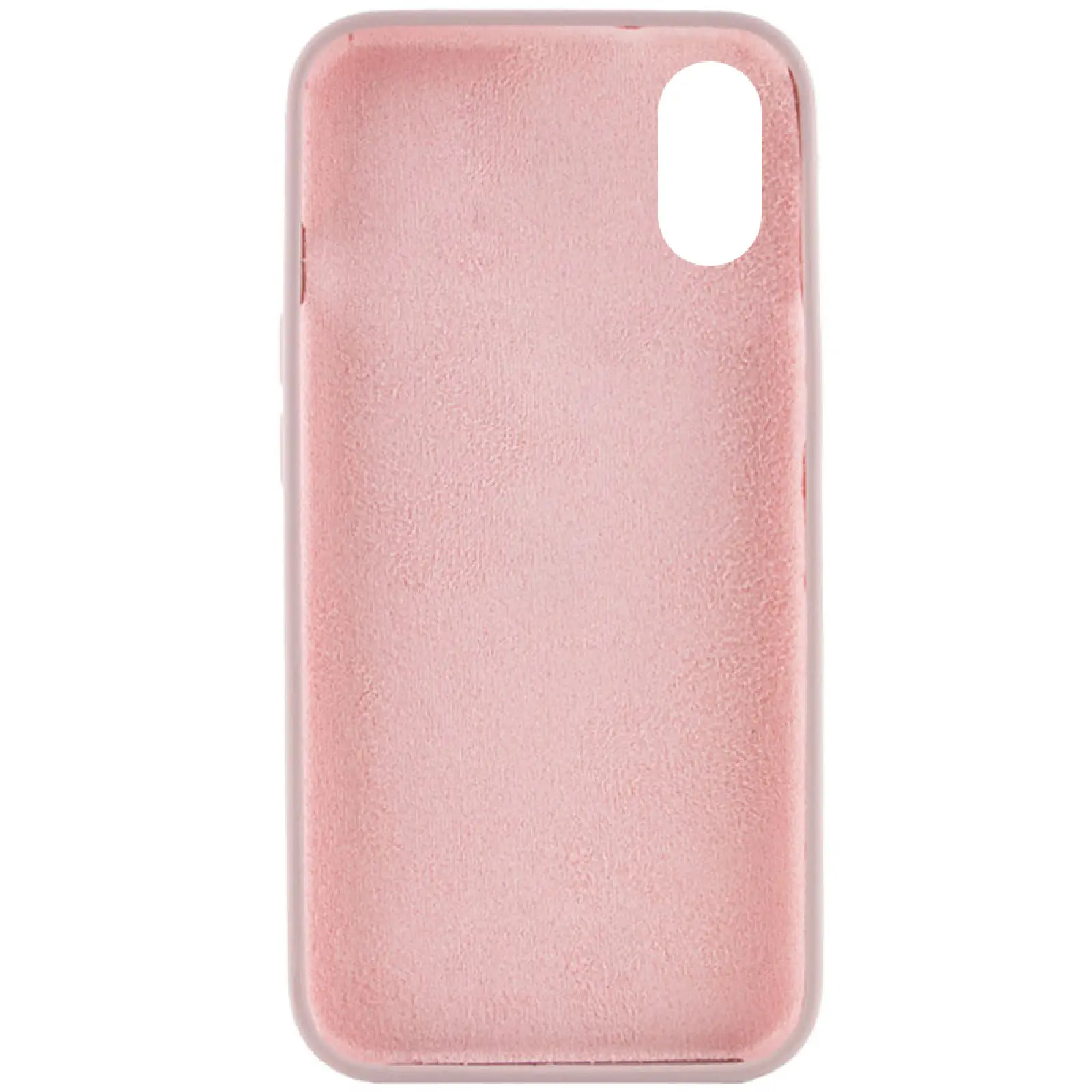 Чехол Silk Full Protective (AA) NO LOGO для Apple iPhone X / XS (5.8"), Серый / Lavender 1, Силикон, купить оптом с доставкой