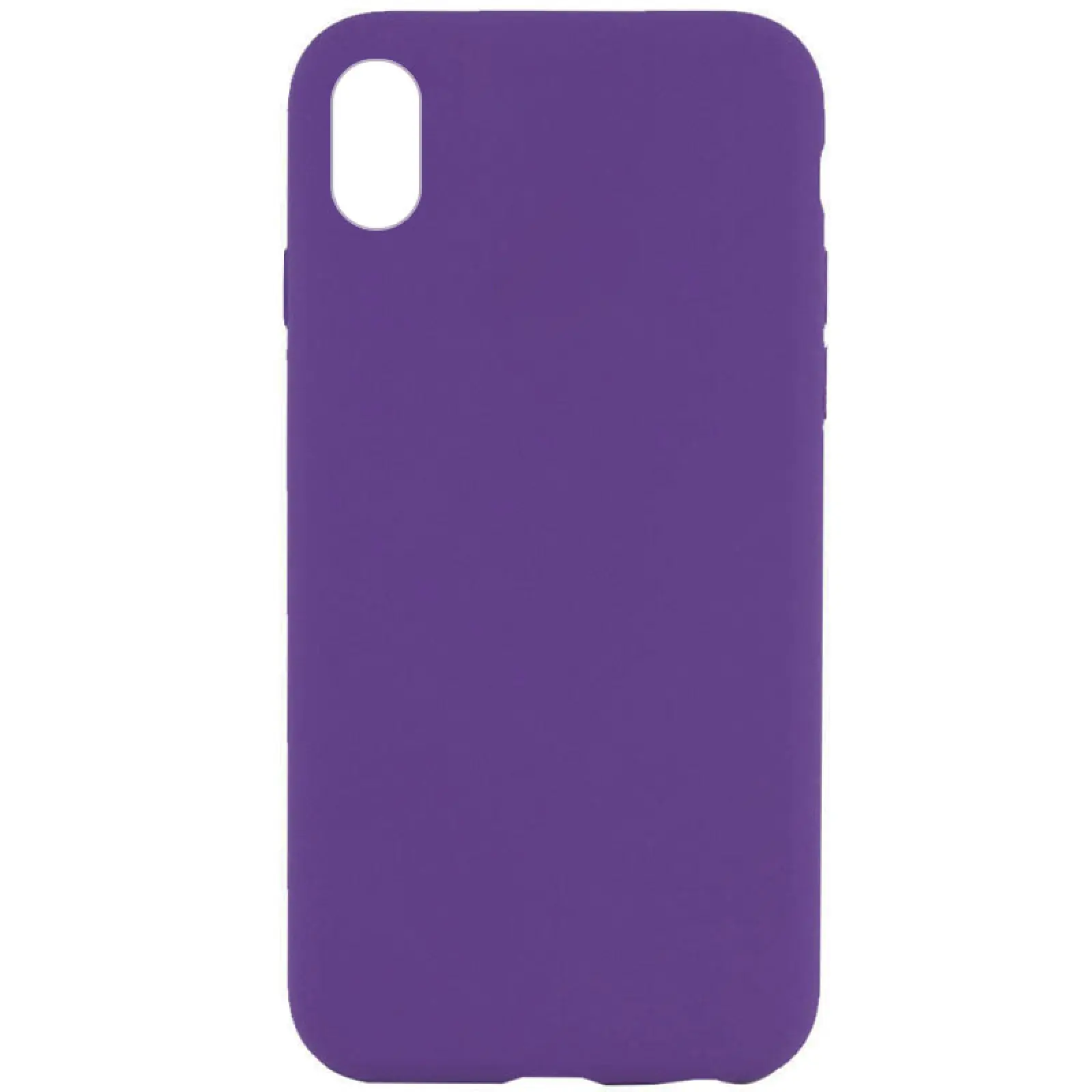 Чехол Silk Full Protective (AA) NO LOGO для Apple iPhone X / XS (5.8"), Фиолетовый / Amethyst, Силикон, купить оптом с доставкой