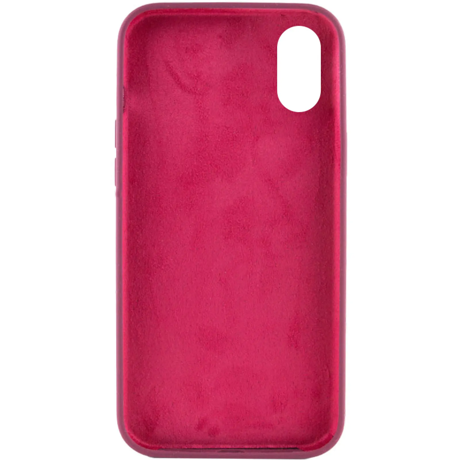 Чехол Silk Full Protective (AA) NO LOGO для Apple iPhone XR (6.1"), Бордовый / Plum 1, Силикон, купить оптом с доставкой