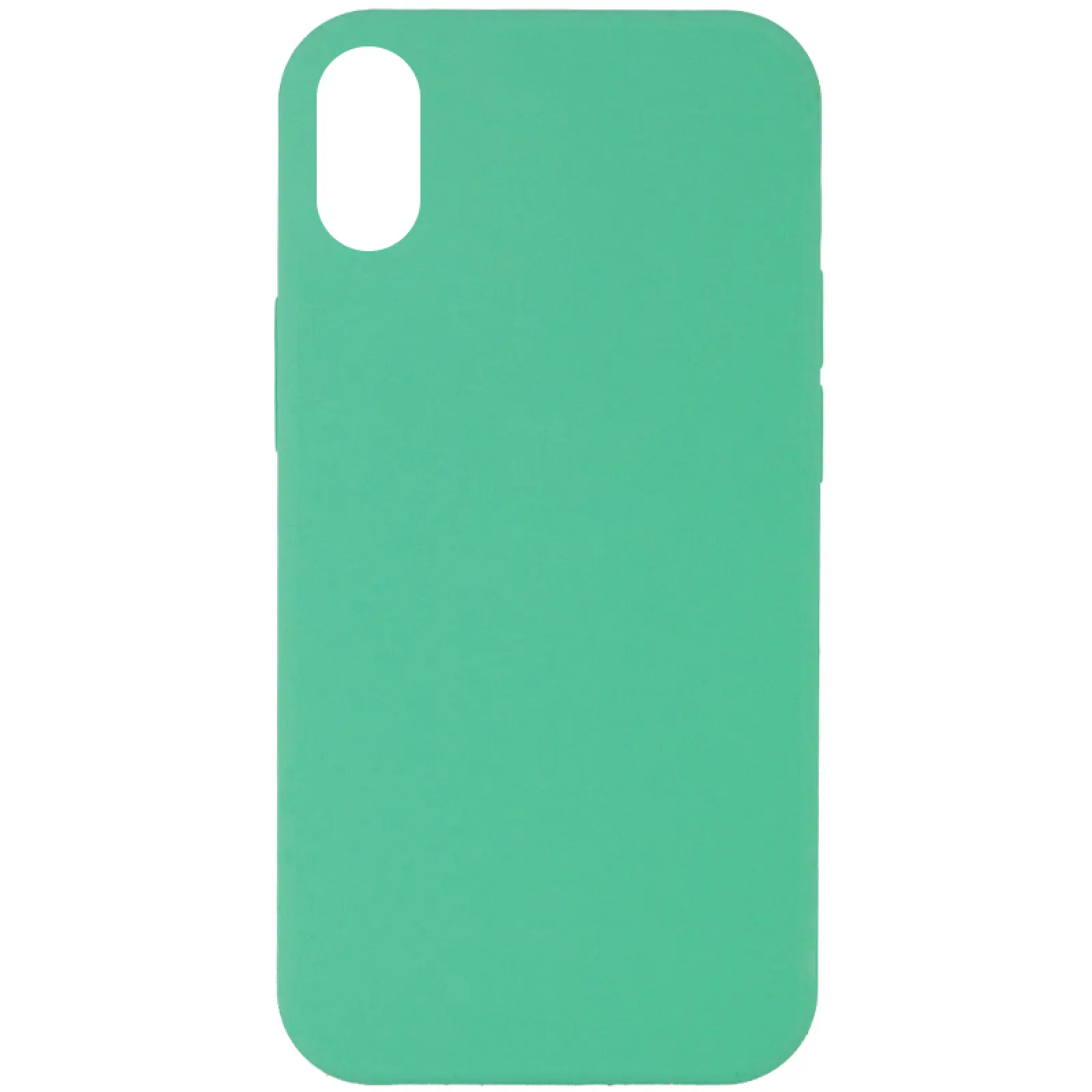 Чехол Silicone Case Full Protective (AA) NO LOGO для Apple iPhone XR (6.1"), Зеленый / Spearmint, Силикон, купить оптом с доставкой