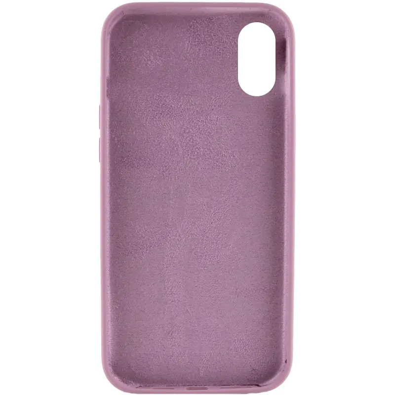 Чехол Silk Full Protective (AA) NO LOGO для Apple iPhone XR (6.1"), Лиловый / Lilac Pride 1, Силикон, купить оптом с доставкой