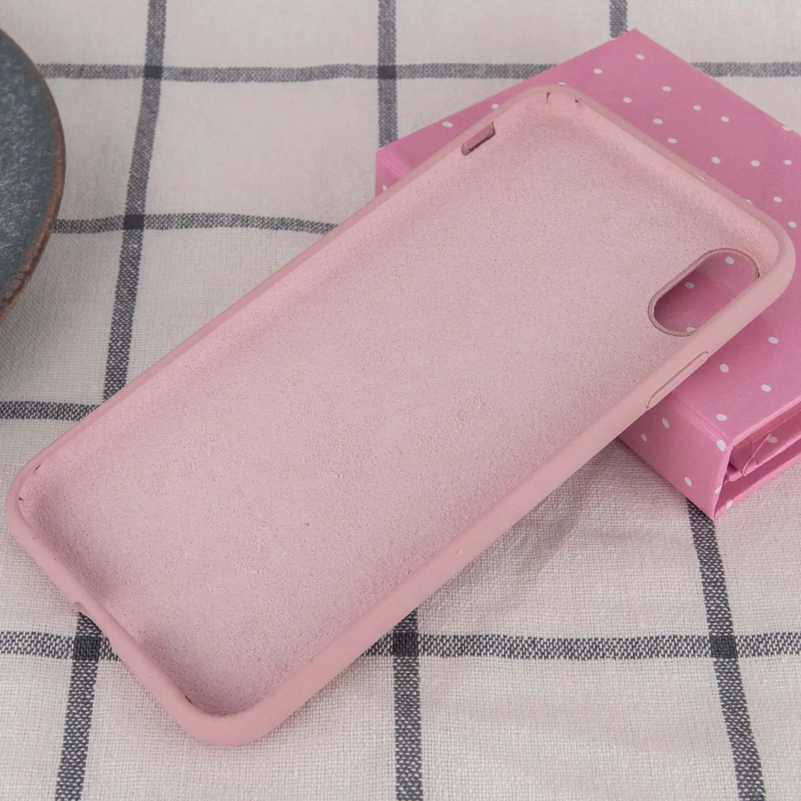 Чехол Silk Full Protective (AA) NO LOGO для Apple iPhone XR (6.1"), Розовый / Pink Sand 2, Силикон, купить оптом с доставкой