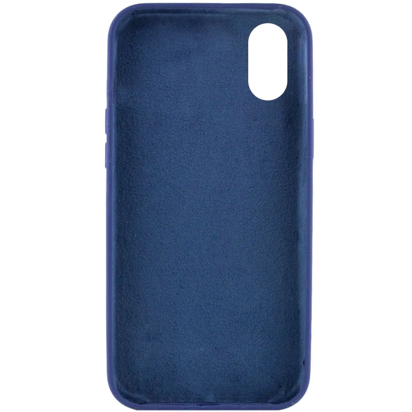Чехол Silk Full Protective (AA) NO LOGO для Apple iPhone XR (6.1"), Синий / Deep navy 1, Силикон, купить оптом с доставкой