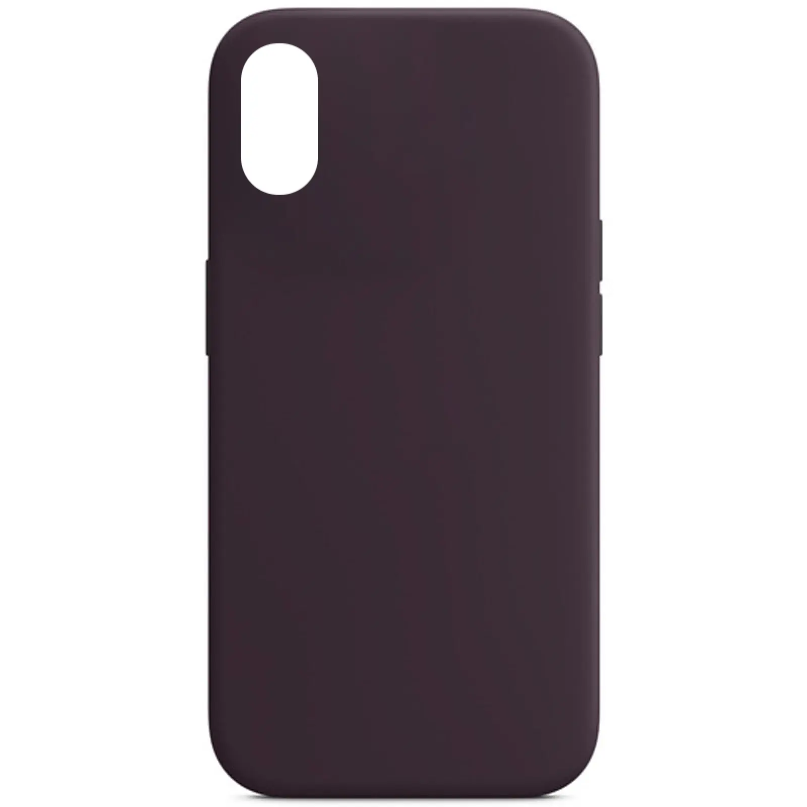 Чехол Silk Full Protective (AA) NO LOGO для Apple iPhone XR (6.1"), Фиолетовый / Elderberry, Силикон, купить оптом с доставкой