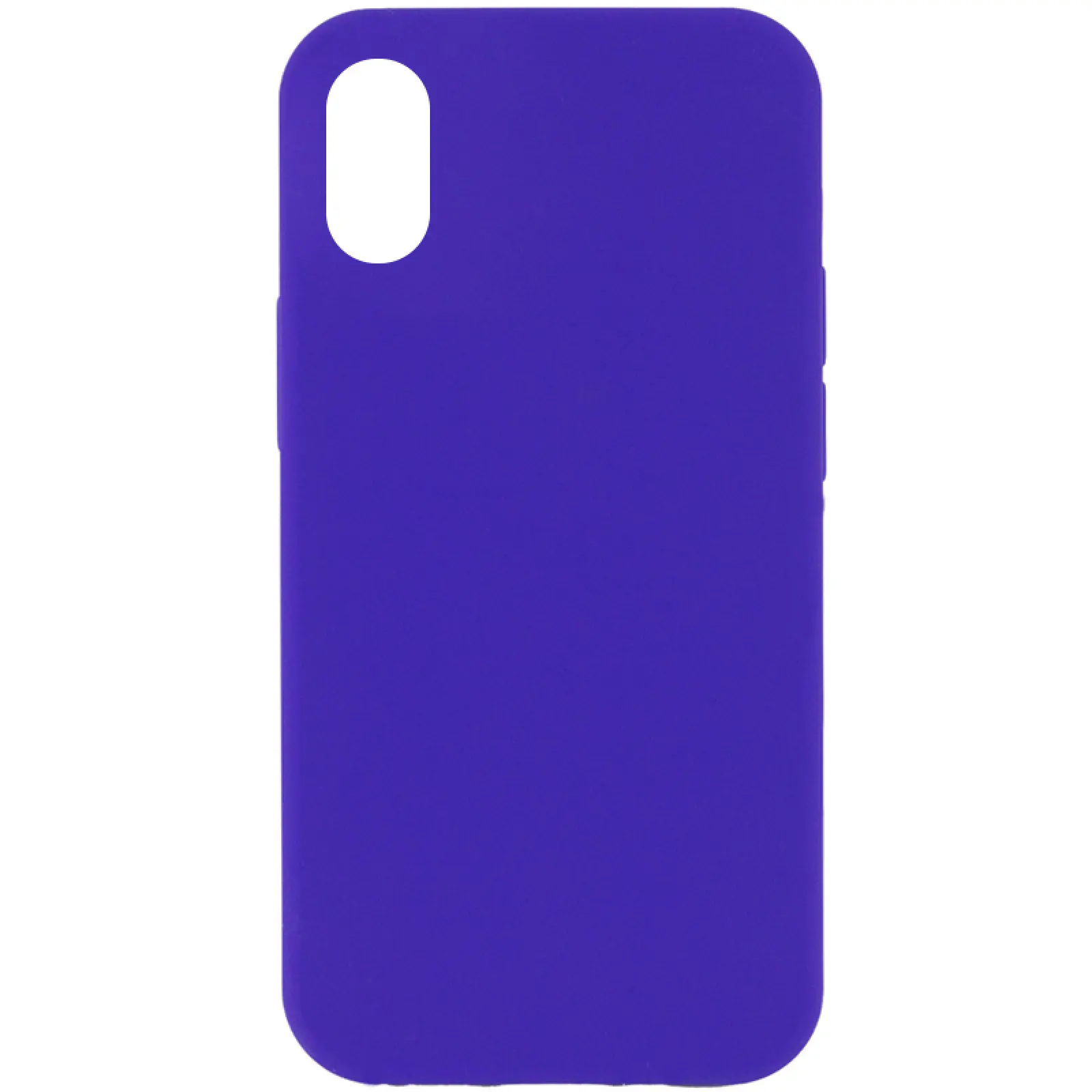 Чехол Silicone Case Full Protective (AA) NO LOGO для Apple iPhone XR (6.1"), Фиолетовый / Ultra Violet, Силикон, купить оптом с доставкой