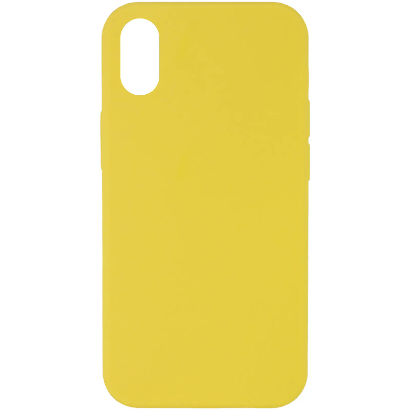 Чехол Silk Full Protective (AA) NO LOGO для Apple iPhone XS Max (6.5"), Желтый / Yellow, Силикон, купить оптом с доставкой
