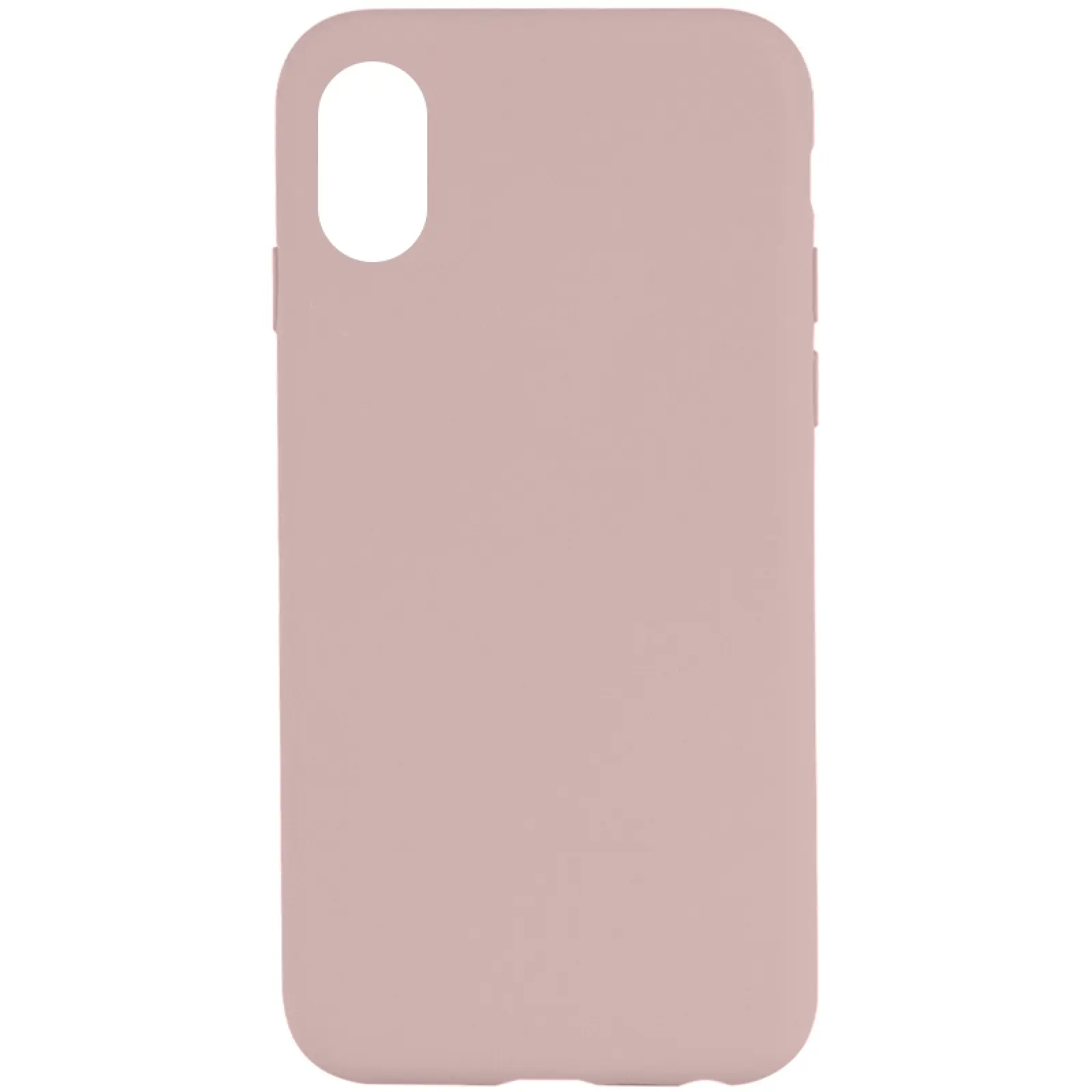 Чехол Silk Full Protective (AA) NO LOGO для Apple iPhone XS Max (6.5"), Розовый / Chalk Pink, Силикон, купить оптом с доставкой