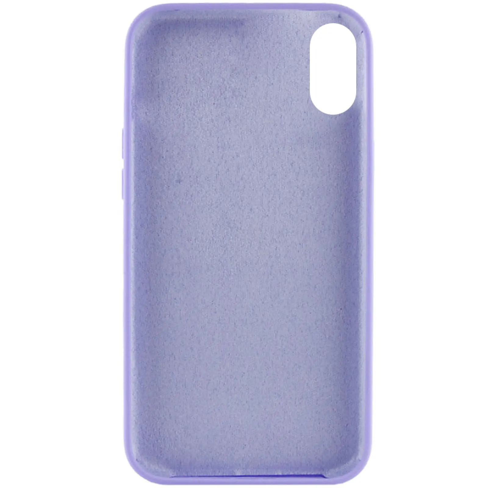 Чехол Silk Full Protective (AA) NO LOGO для Apple iPhone XS Max (6.5"), Сиреневый / Dasheen 1, Силикон, купить оптом с доставкой