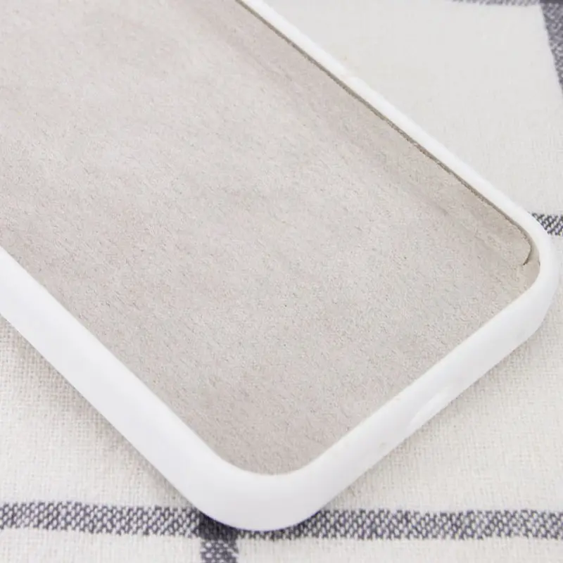 Чехол Silk Full Protective (AA) NO LOGO для Apple iPhone 11 Pro (5.8"), Белый / White 2, Силикон, купить оптом с доставкой