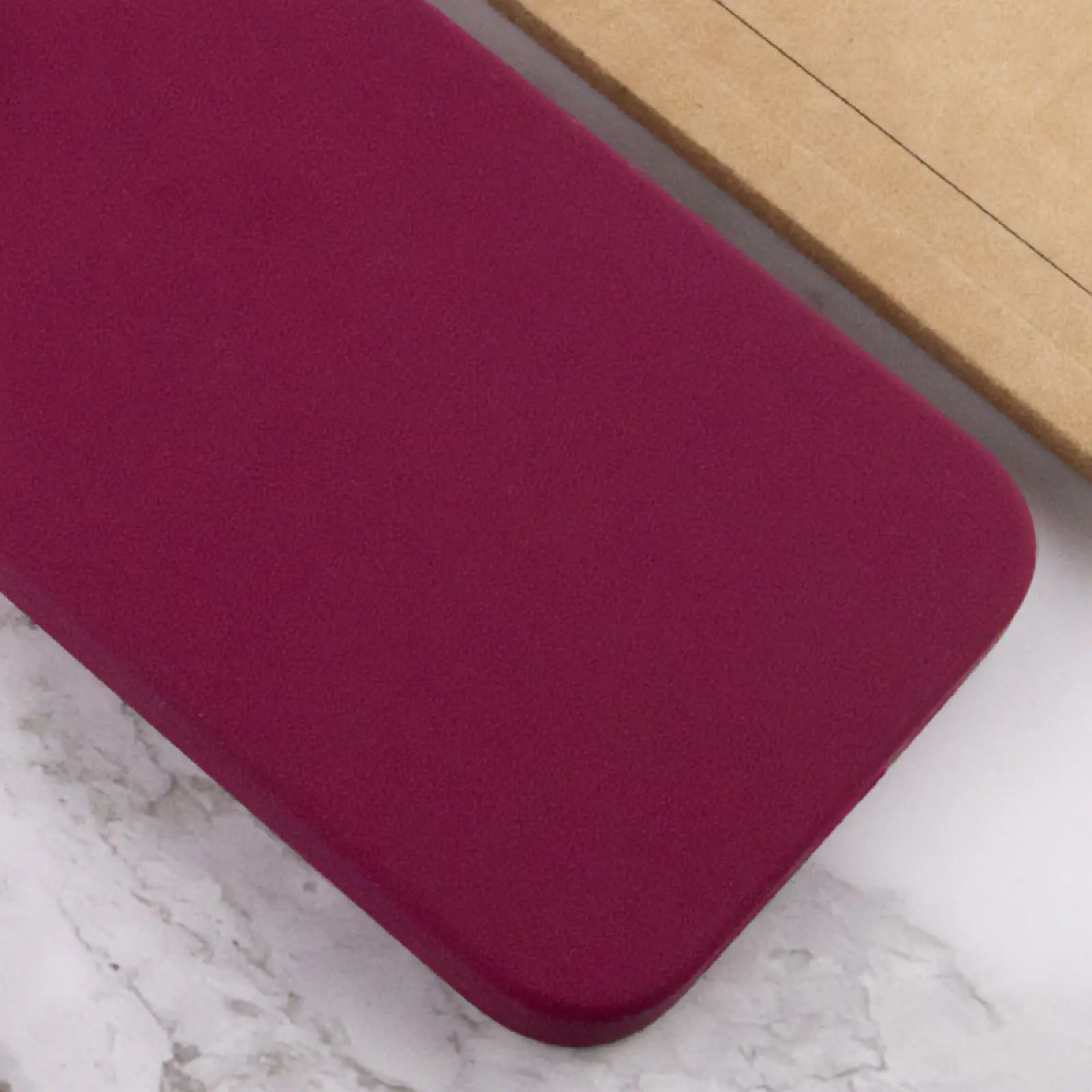 Чехол Silicone Case Full Protective (AA) NO LOGO для Apple iPhone 11 Pro (5.8"), Бордовый / Maroon 1, Силикон, купить оптом с доставкой