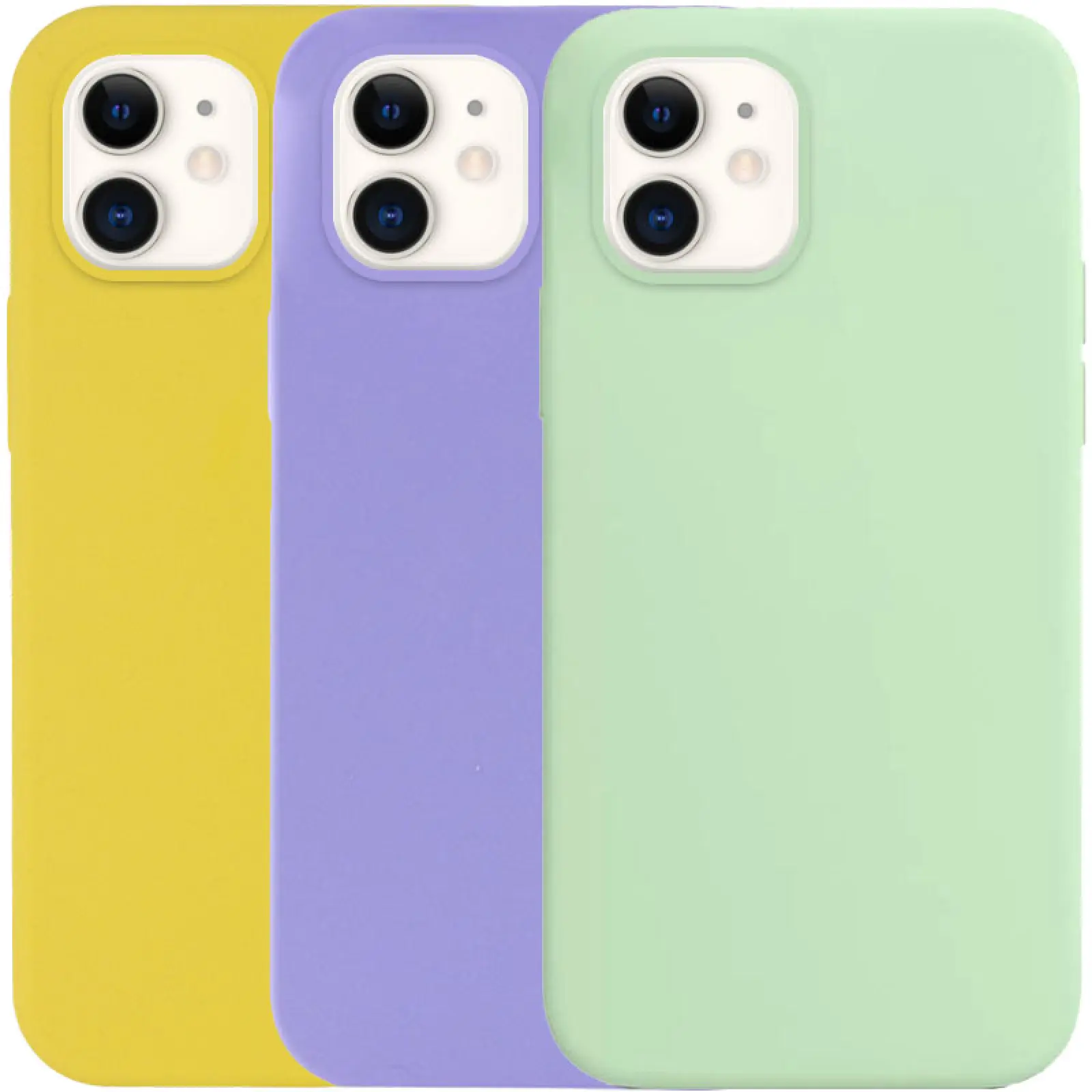 Чехол Silicone Case Full Protective (AA) NO LOGO для Apple iPhone 11 (6.1"), Силикон, купить оптом с доставкой