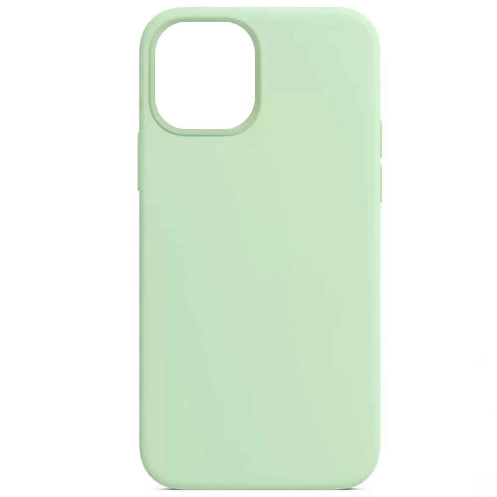 Чехол Silk Full Protective (AA) NO LOGO для Apple iPhone 11 (6.1"), Зеленый / Pistachio, Силикон, купить оптом с доставкой
