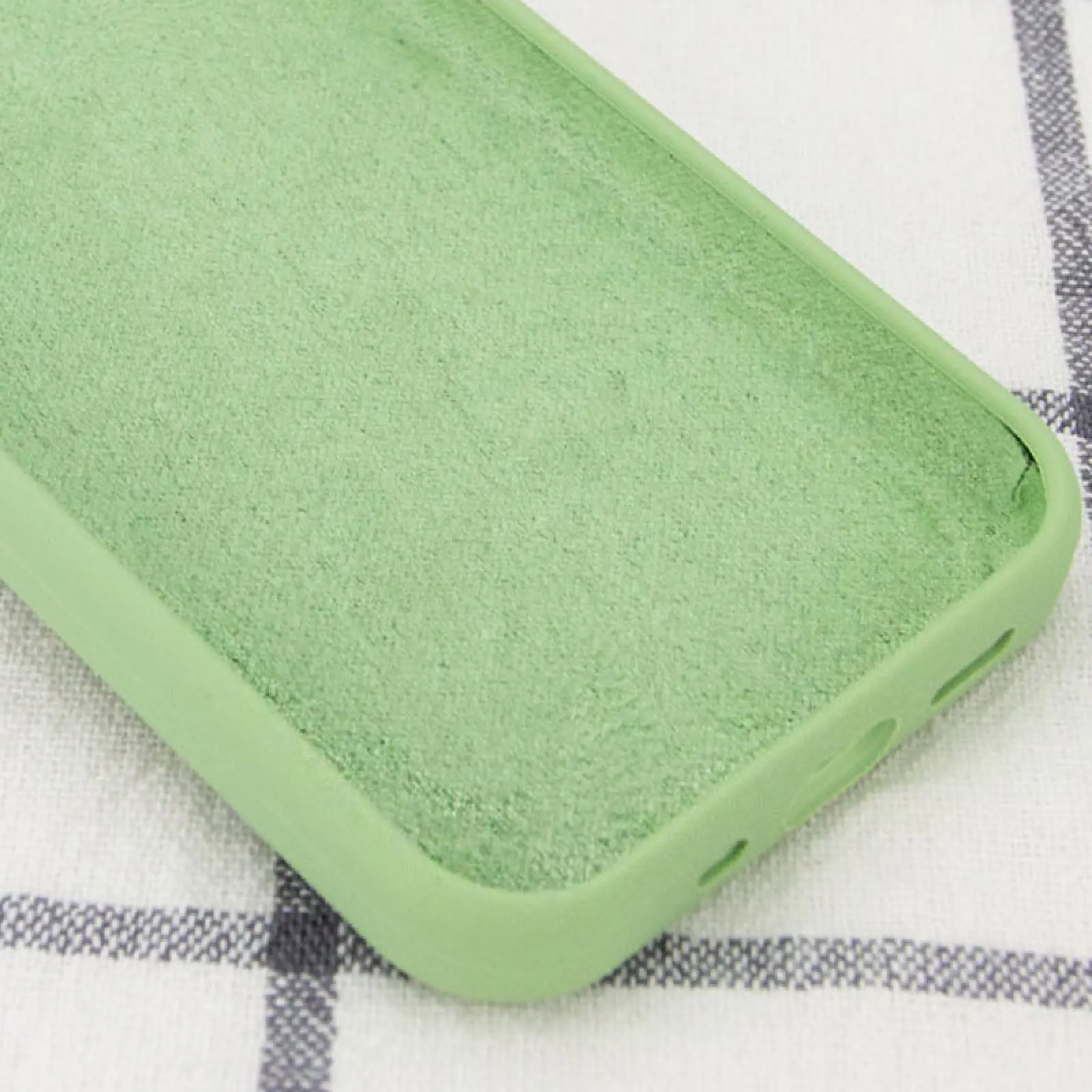 Чехол Silk Full Protective (AA) NO LOGO для Apple iPhone 11 (6.1"), Мятный / Mint 2, Силикон, купить оптом с доставкой