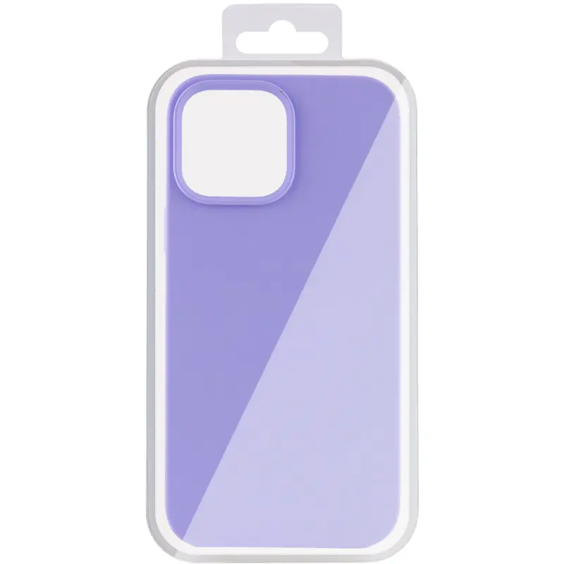 Чехол Silk Full Protective (AA) NO LOGO для Apple iPhone 11 (6.1"), Сиреневый / Dasheen 3, Силикон, купить оптом с доставкой