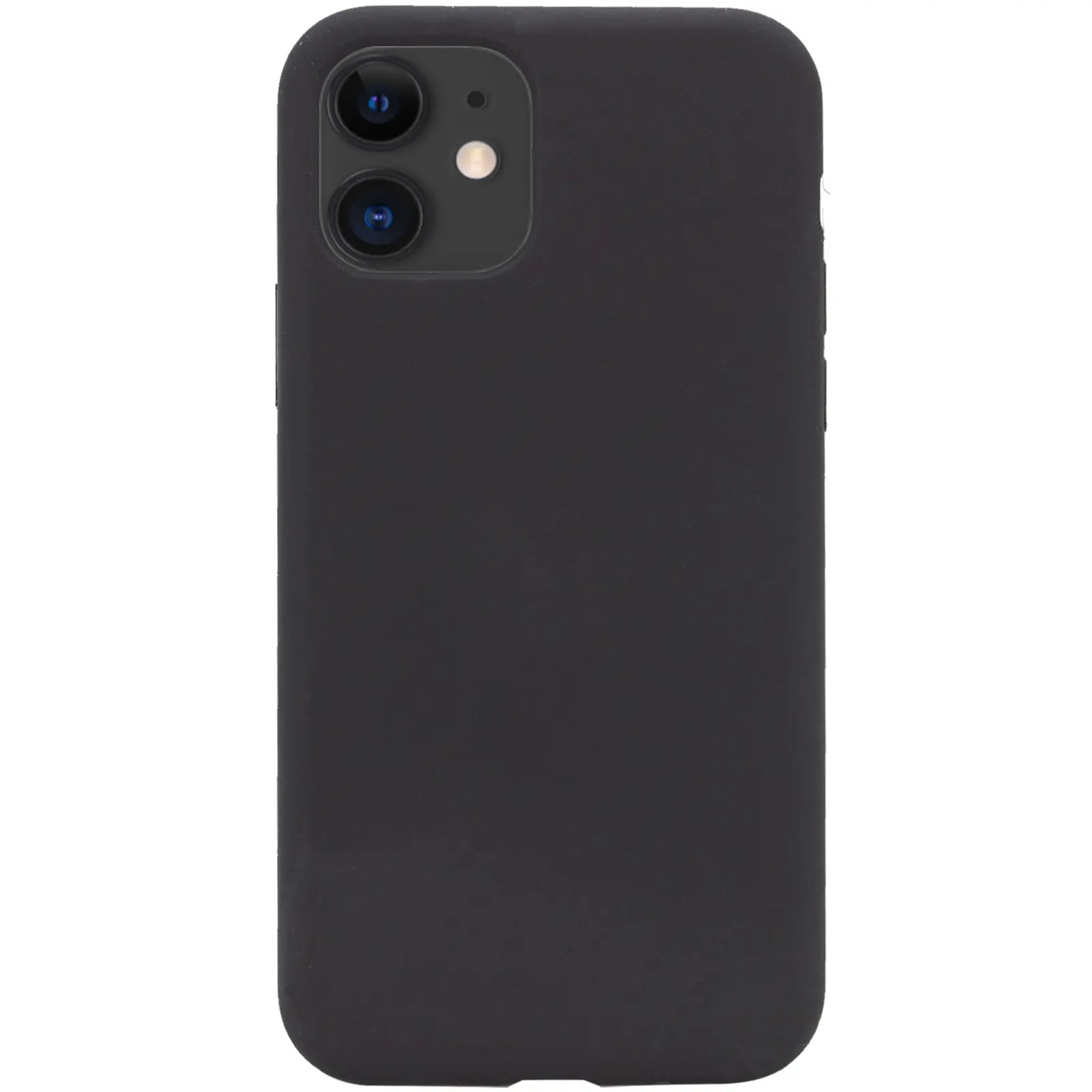 Чохол Silk Full Protective (AA) NO LOGO для Apple iPhone 11 (6.1"), Чорний / Black, Силікон, купити оптом з доставкою
