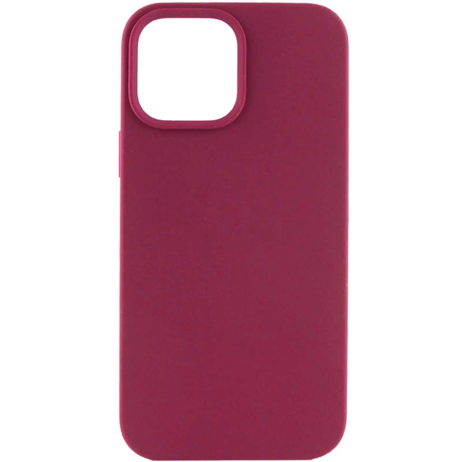 Чехол Silk Full Protective (AA) NO LOGO для Apple iPhone 11 Pro Max (6.5"), Бордовый / Maroon, Силикон, купить оптом с доставкой