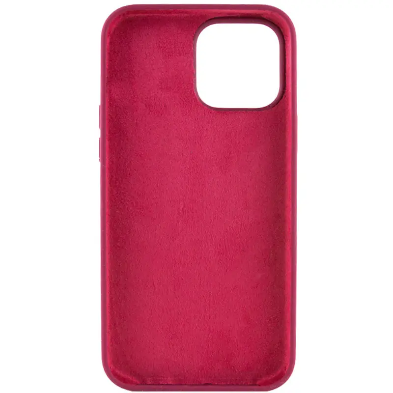 Чехол Silk Full Protective (AA) NO LOGO для Apple iPhone 11 Pro Max (6.5"), Бордовый / Maroon 2, Силикон, купить оптом с доставкой