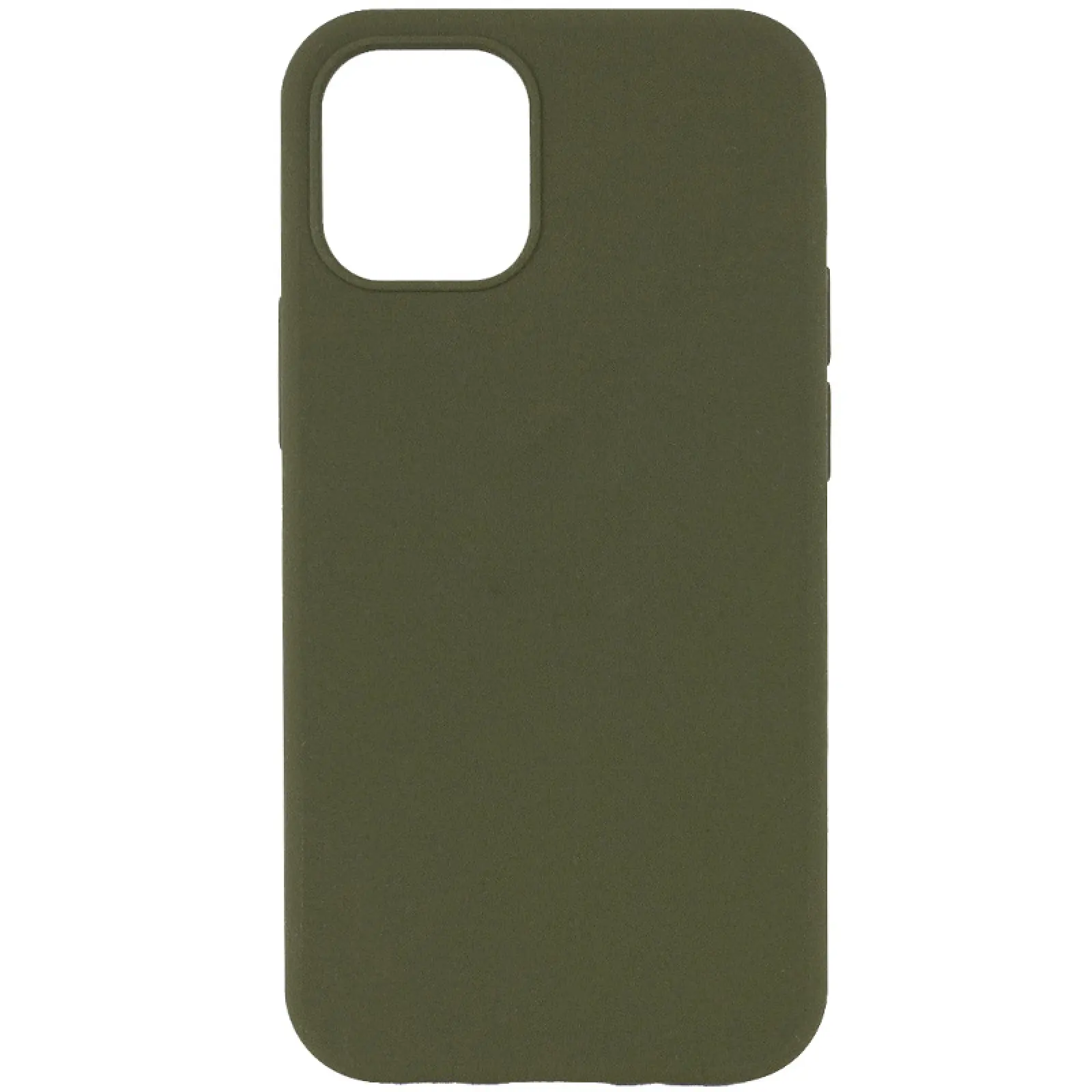 Чехол Silk Full Protective (AA) NO LOGO для Apple iPhone 11 Pro Max (6.5"), Зеленый / Dark Olive, Силикон, купить оптом с доставкой