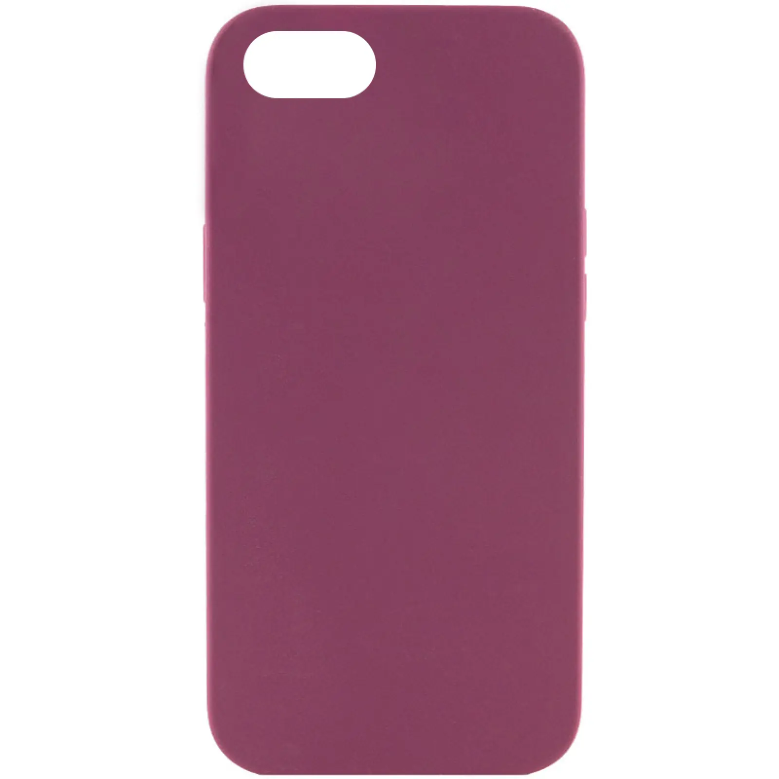 Чехол Silk Full Protective (AA) NO LOGO для Apple iPhone SE (2020) / 7 / 8 (4.7"), Бордовый / Plum, Силикон, купить оптом с доставкой