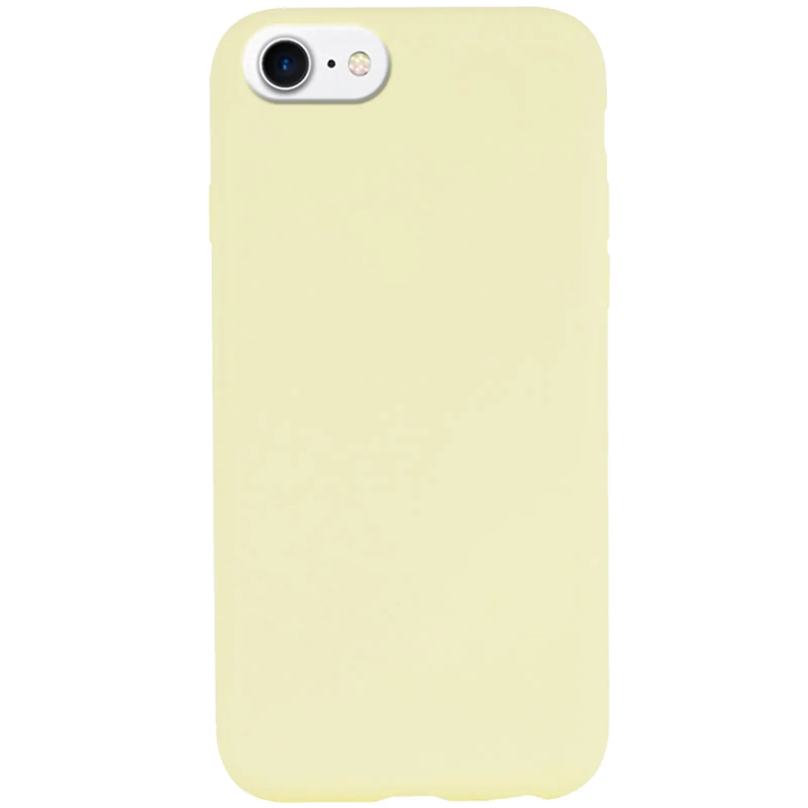 Чехол Silk Full Protective (AA) NO LOGO для Apple iPhone SE (2020) / 7 / 8 (4.7"), Желтый / Mellow Yellow, Силикон, купить оптом с доставкой
