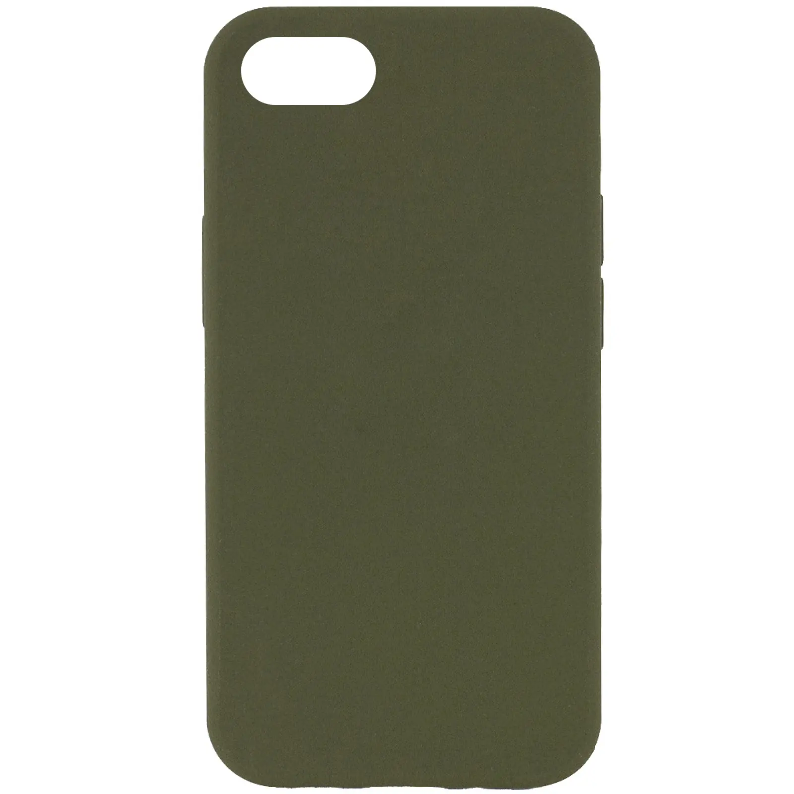 Чехол Silicone Case Full Protective (AA) NO LOGO для Apple iPhone SE (2020) / 7 / 8 (4.7"), Зеленый / Dark Olive, Силикон, купить оптом с доставкой