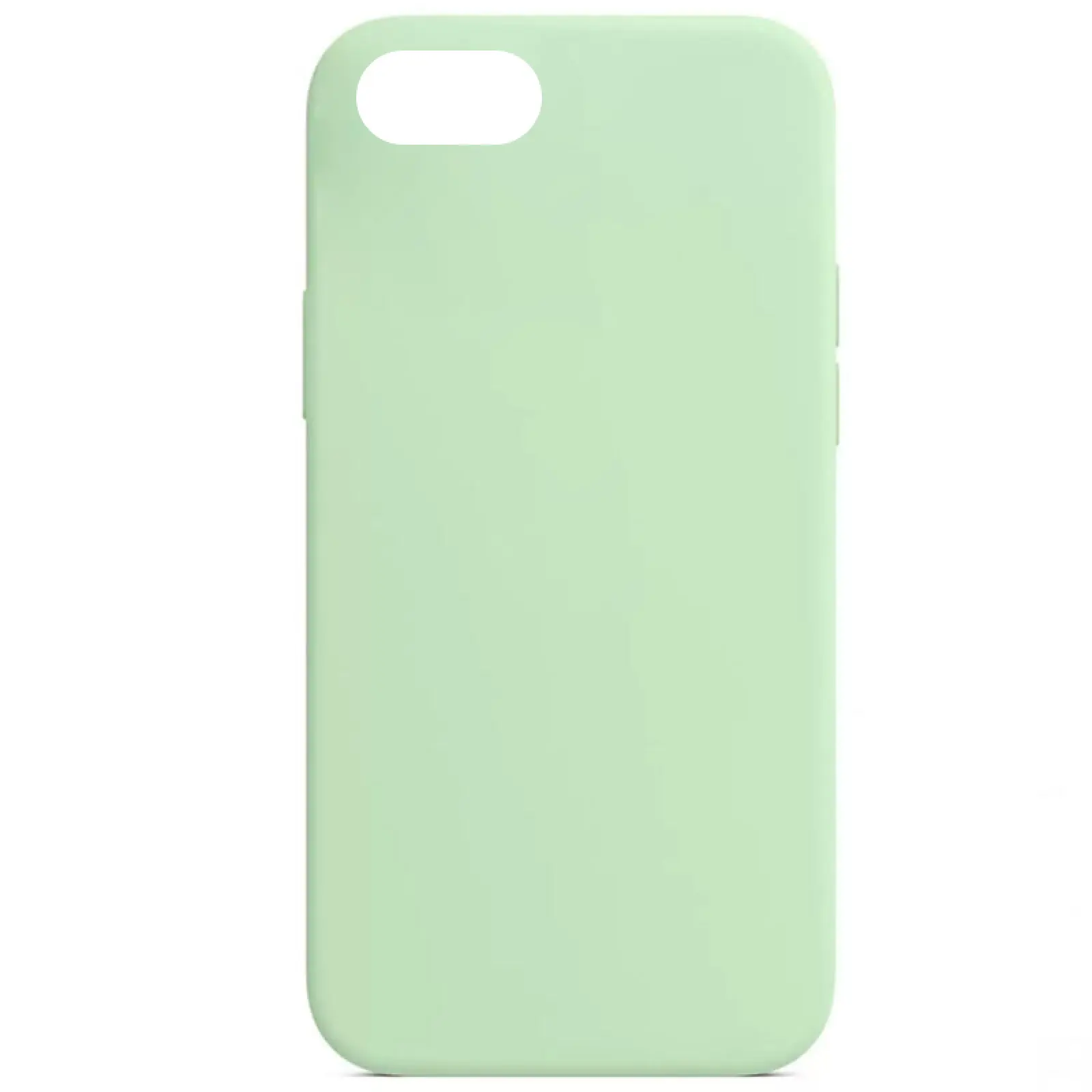 Чехол Silicone Case Full Protective (AA) NO LOGO для Apple iPhone SE (2020) / 7 / 8 (4.7"), Зеленый / Pistachio, Силикон, купить оптом с доставкой
