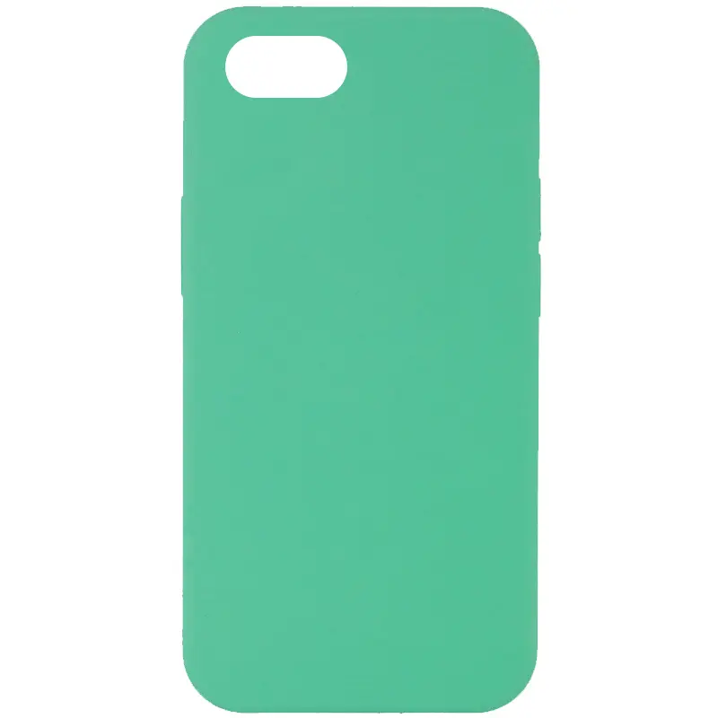 Чехол Silk Full Protective (AA) NO LOGO для Apple iPhone SE (2020) / 7 / 8 (4.7"), Зеленый / Spearmint, Силикон, купить оптом с доставкой